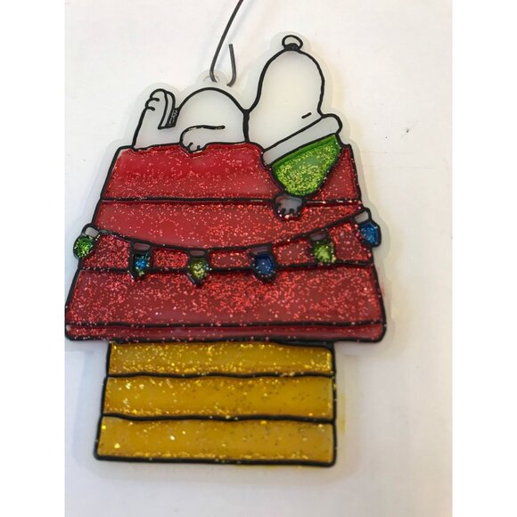 Vintage 1979 Peanuts Hand Made Hand Painted Six Christmas Ornaments United - Picture 8 of 10